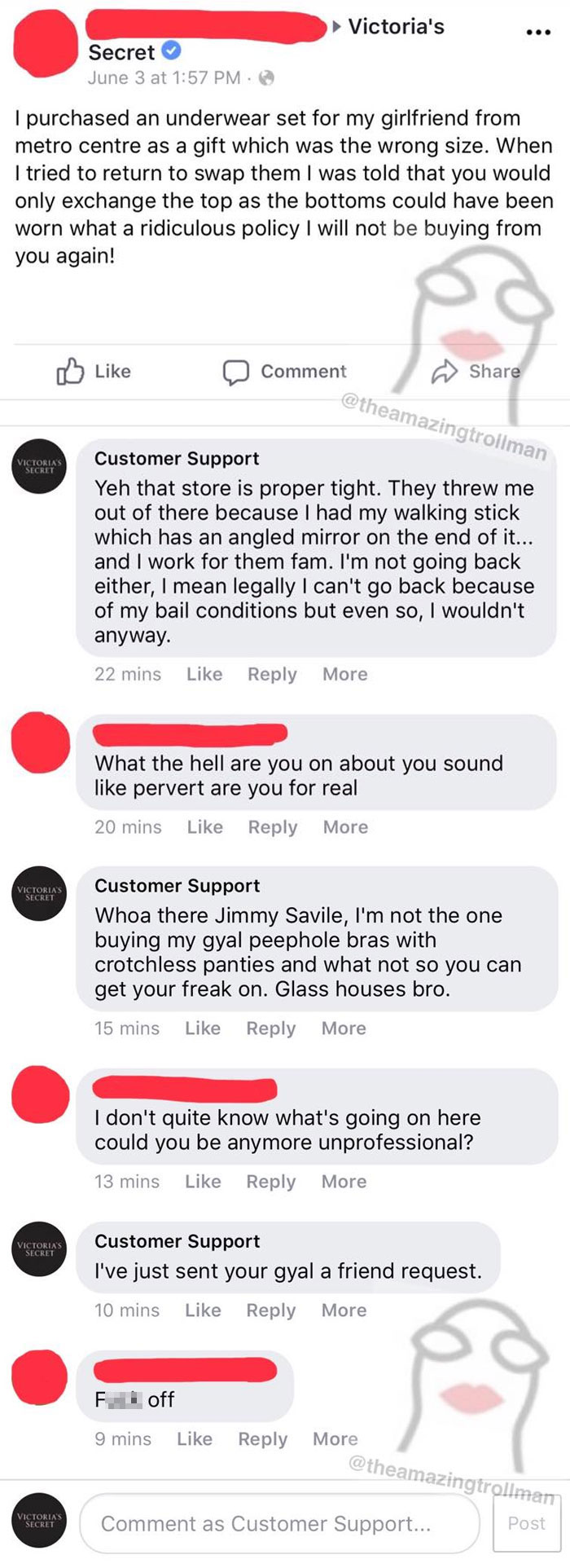 Customer-Support-Guy-Different-Companies-Logos-Facebook-Profile