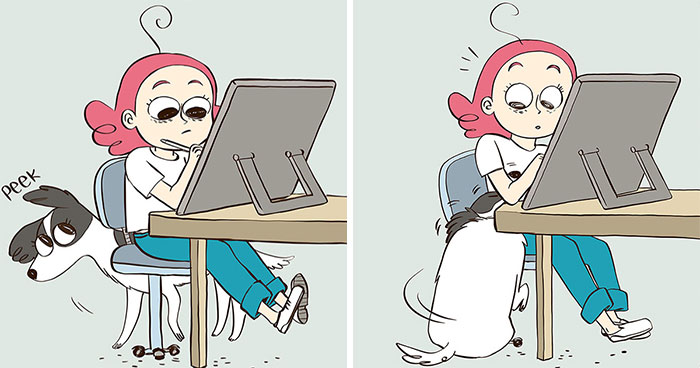 My 13 Wholesome Comics About Cats And Dogs