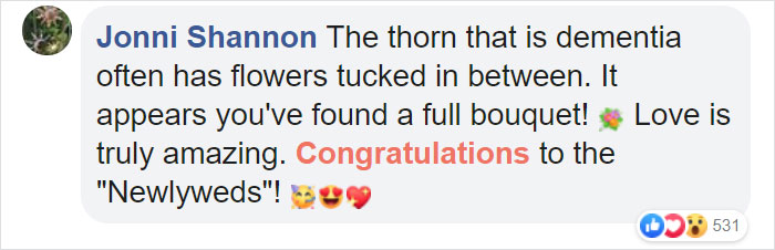 Sweet Man Suffering From Dementia Proposes To His 'Girlfriend' Who's Actually His Wife Of 12 Years Sweet Man Suffering From Dementia Proposes To His 'Girlfriend' Who's Actually His Wife Of 12 Years