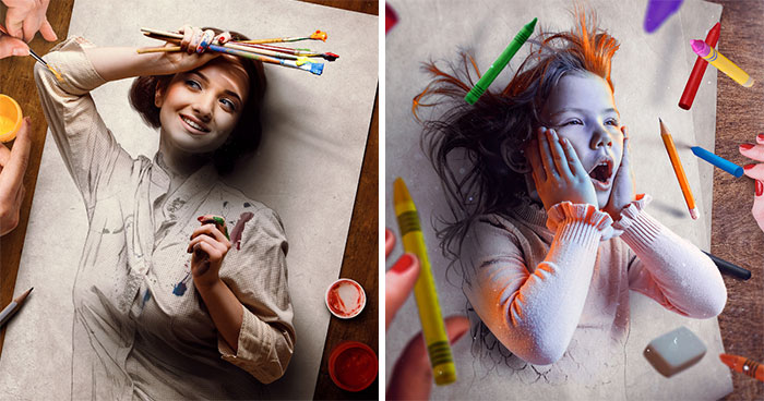 Brazilian Artist Tullius Heuer Creates Digital Paintings That Leap Off The Page (17 New Pics)