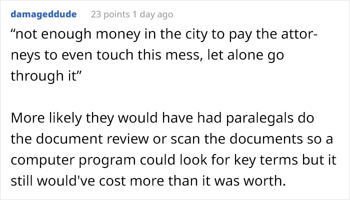 This Guy Creates A 'Paperwork Bomb' And Sends It To His Wife's Divorce Lawyers After She Tries To Go After His Business This Guy Creates A 'Paperwork Bomb' And Sends It To His Wife's Divorce Lawyers After She Tries To Go After His Business