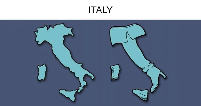 Guy Re-Draws The Map Of Europe By Imagining What Countries Look Like (30 Pics)