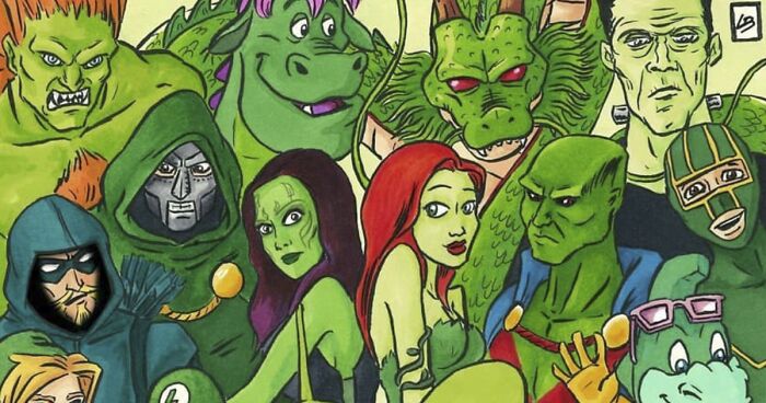 I Sorted Famous Characters By Color And Here Are What 13 Teams Look Like (New Pics)