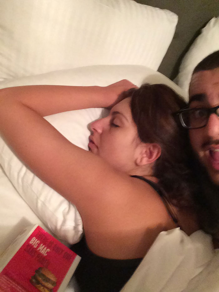 Just Got Married Tonight, Got To The Hotel Room, This Is Our Action Tonight!