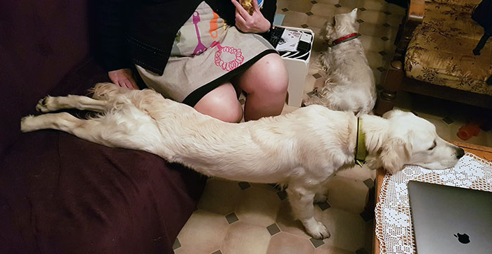 She Decided To Sleep Like This