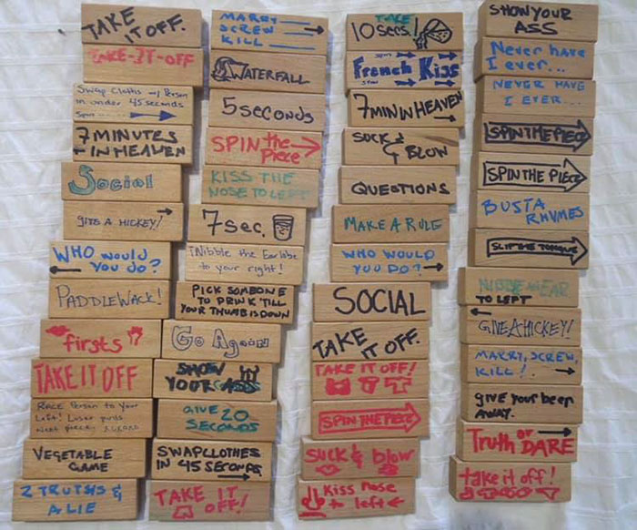 Last Year My Son Asked Me To Get Jenga. So When I Found A Used, But Complete In The Box Set At Value Village I Bought It And Gave It To The Kids