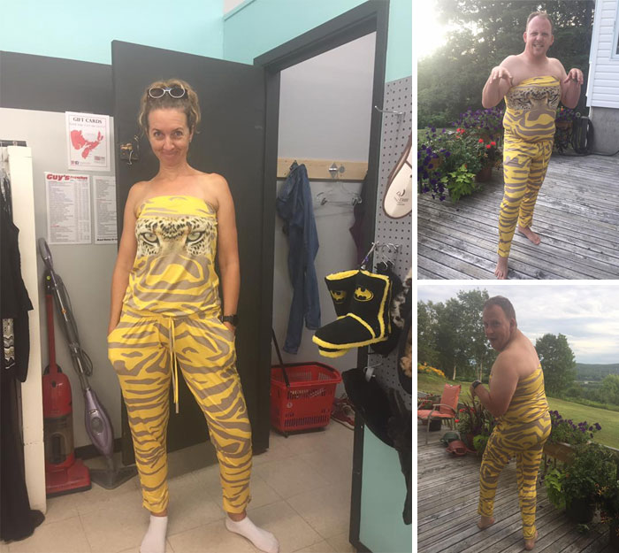 He Clearly Wears It Better. No Competition