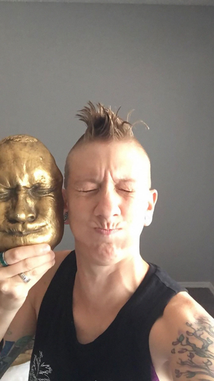 I Found A Sculpture That Looks Like Me At A Garage Sale