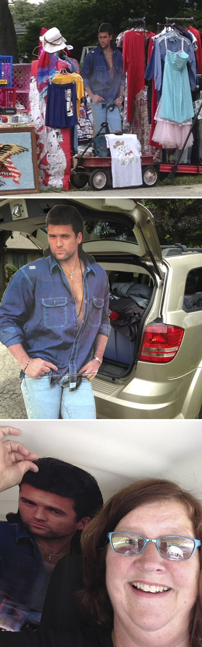 Oh My Achy Breaky Heart. Billy Ray At A Yard Sale With Mullet