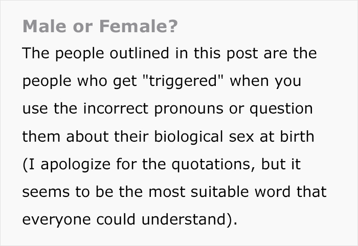 Tired Of Patients Not Wanting To Reveal Their Biological Sex This Person Went On A Rant To Explain Why It Can End Tragically Tired Of Patients Not Wanting To Reveal Their Biological Sex This Person Went On A Rant To Explain Why It Can End Tragically