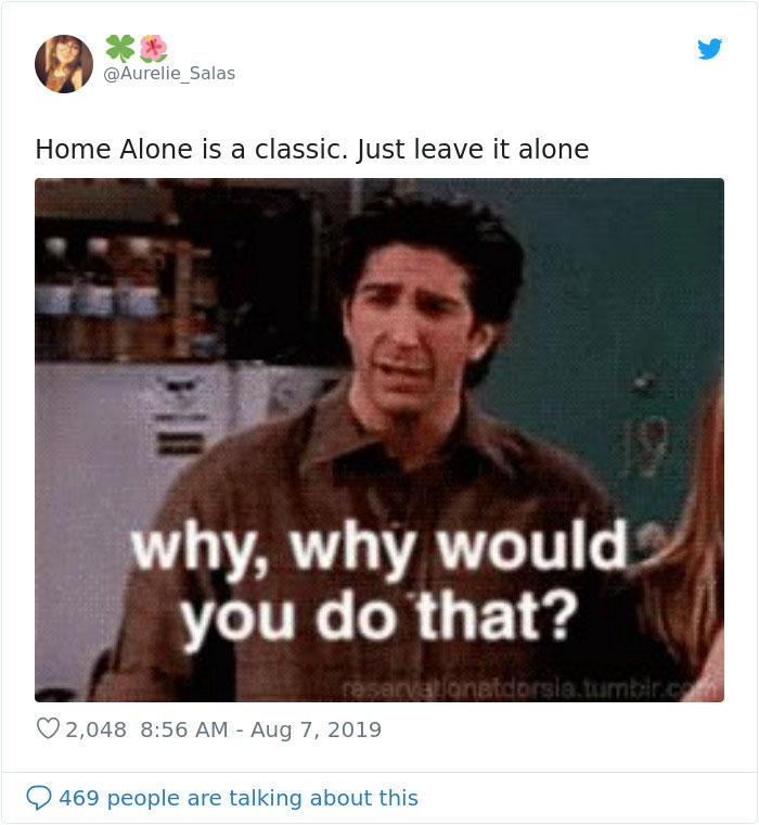 Macaulay Culkin Posts Hilarious Pic After Disney Announces They're Rebooting Home Alone (23 Reactions)