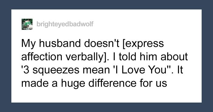 Husband Never Says ‘I Love You’ So Wife Teaches Him This Non-Verbal Sign And Now He’s Saying It ‘All The Time’