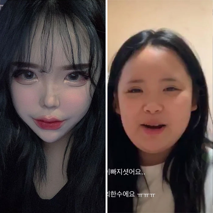 Insta Post From A Few Weeks Ago vs. Live From A Few Hours Ago 