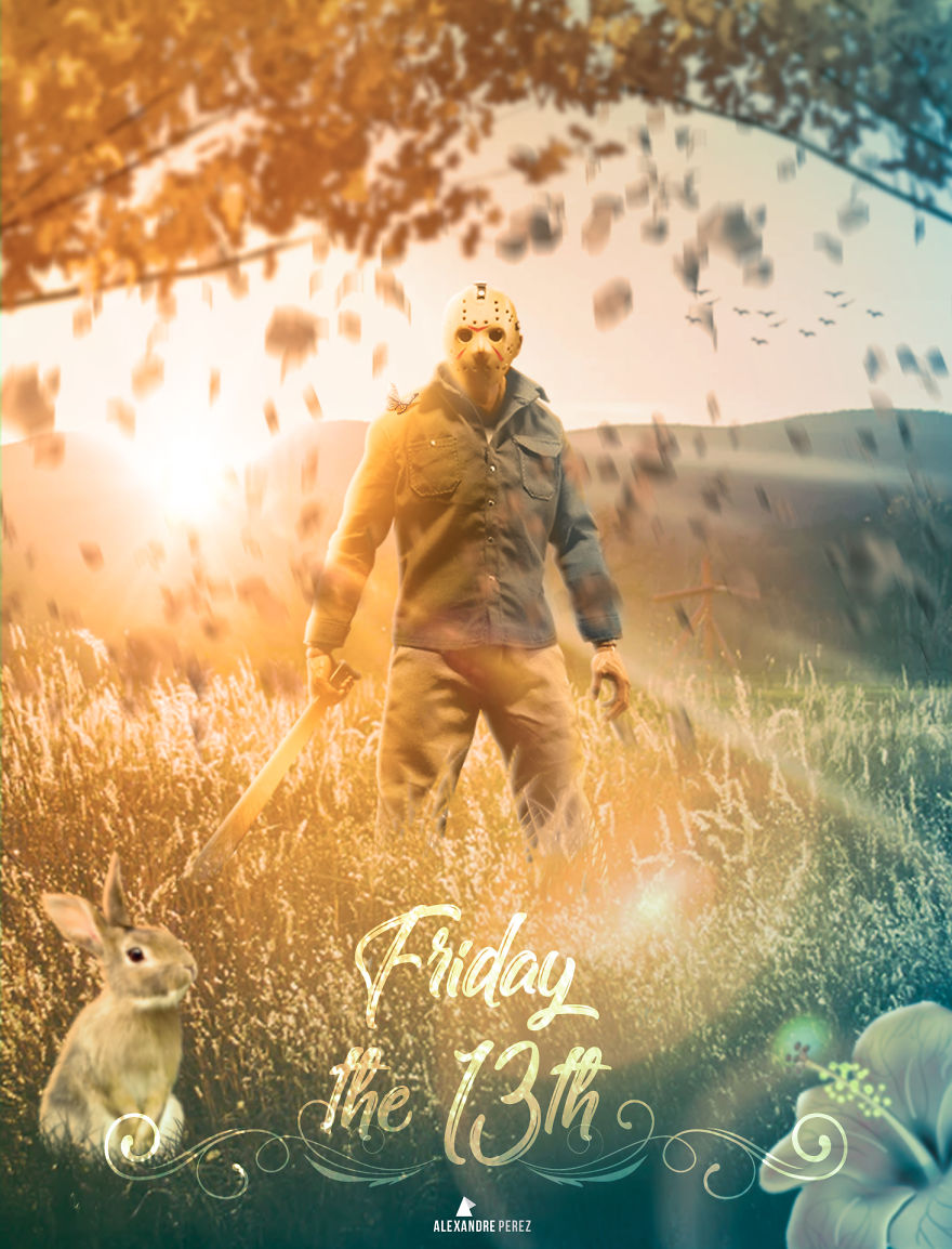 Movie Serial Killers In Contrasting Posters