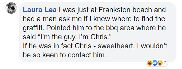 Pregnant Woman Is Painting Graffiti All Over This Australian Town, Trying To Reach The Father