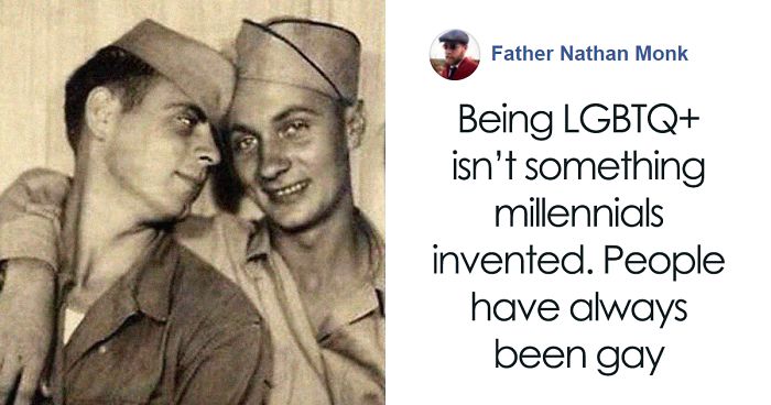 Tired Of People Claiming That Gays Never Existed Until Now, Person Collects 31 Pics As Proof That They Did