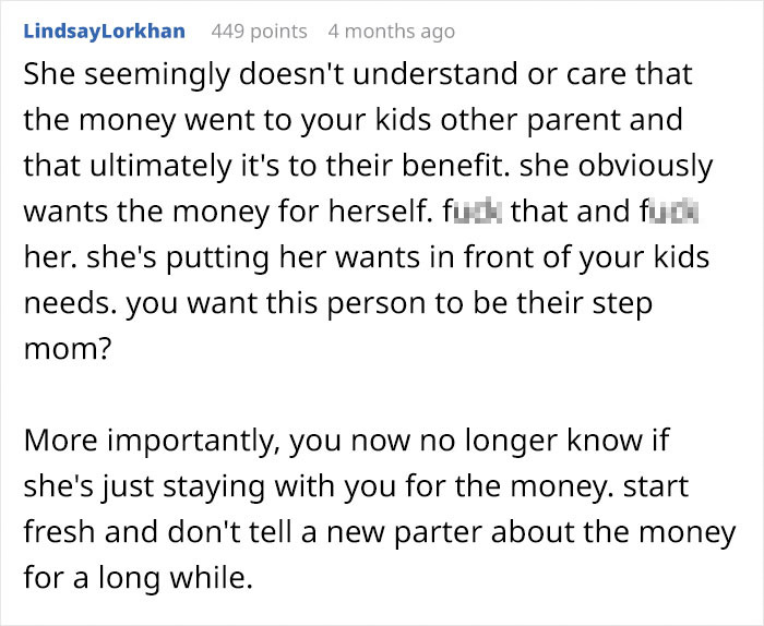 Guy Wants To Give Part Of Lottery Winnings To His Ex That Raises Their Kids, His GF Goes Livid Guy Wants To Give Part Of Lottery Winnings To His Ex That Raises Their Kids, His GF Goes Livid