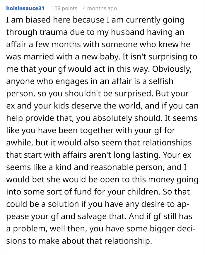 Guy Wants To Give Part Of Lottery Winnings To His Ex That Raises Their Kids, His GF Goes Livid