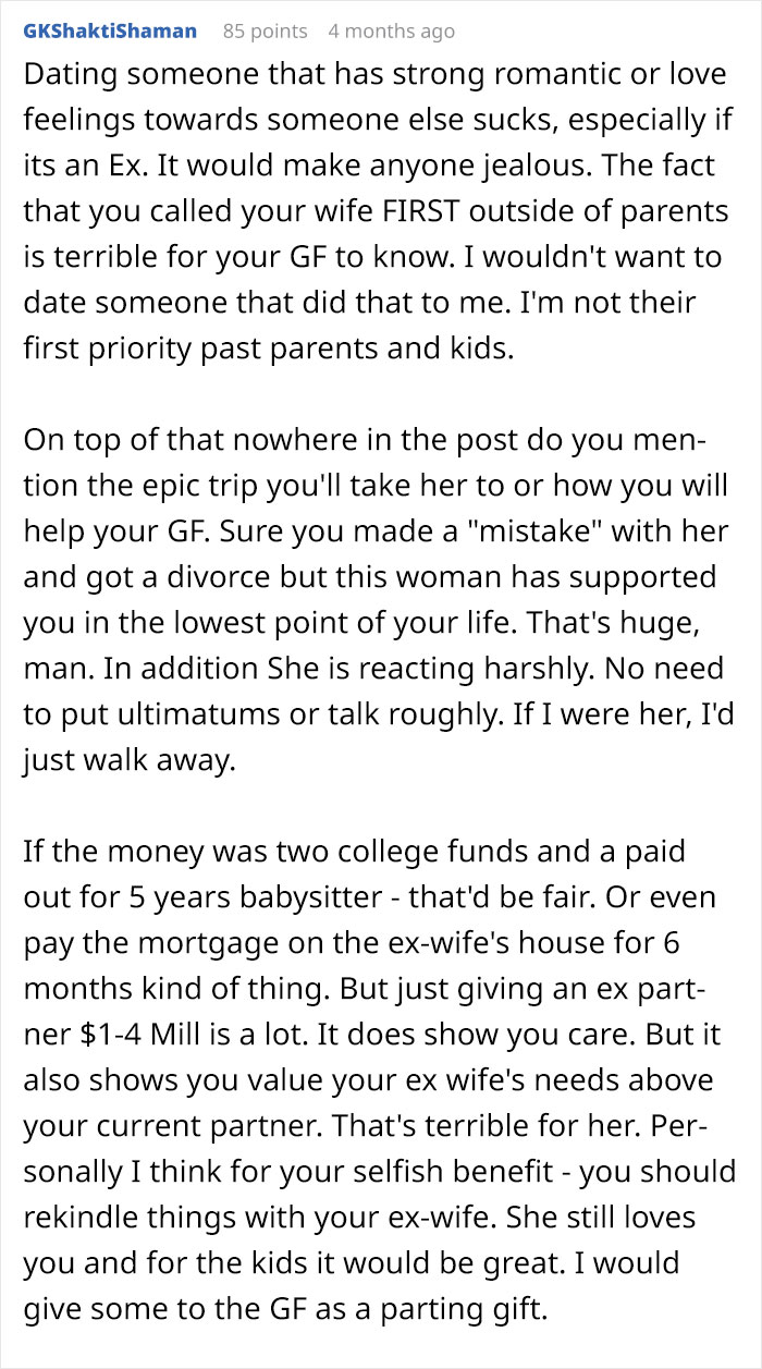 Guy Wants To Give Part Of Lottery Winnings To His Ex That Raises Their Kids, His GF Goes Livid