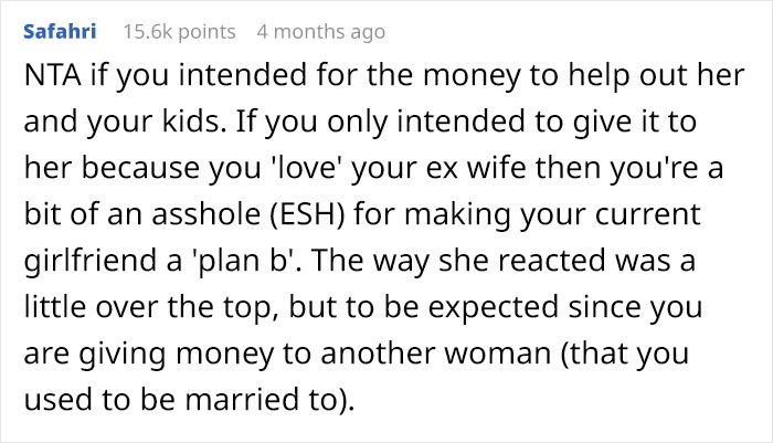 Guy Wants To Give Part Of Lottery Winnings To His Ex That Raises Their Kids, His GF Goes Livid Guy Wants To Give Part Of Lottery Winnings To His Ex That Raises Their Kids, His GF Goes Livid