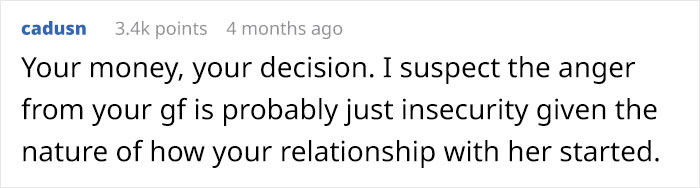 Guy Wants To Give Part Of Lottery Winnings To His Ex That Raises Their Kids, His GF Goes Livid Guy Wants To Give Part Of Lottery Winnings To His Ex That Raises Their Kids, His GF Goes Livid