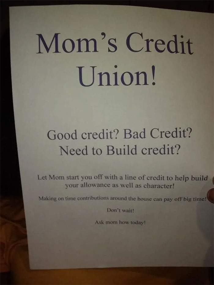 Kids Keep Asking Mom For More Pocket-Money So She Creates Household Chore 'Jobs' And Makes Them Apply Kids Keep Asking Mom For More Pocket-Money So She Creates Household Chore 'Jobs' And Makes Them Apply