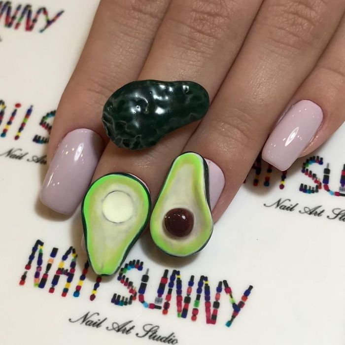 Avocado Nails