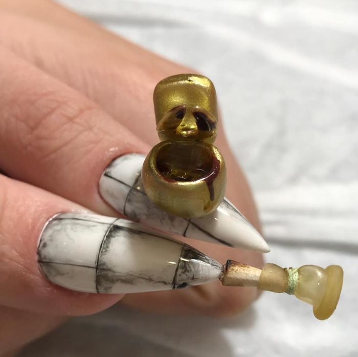 Toilet Cleaning Nails