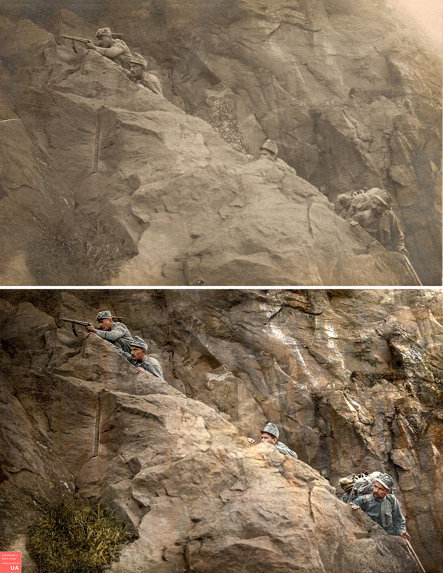 Mountain Warfare, Probably 1916