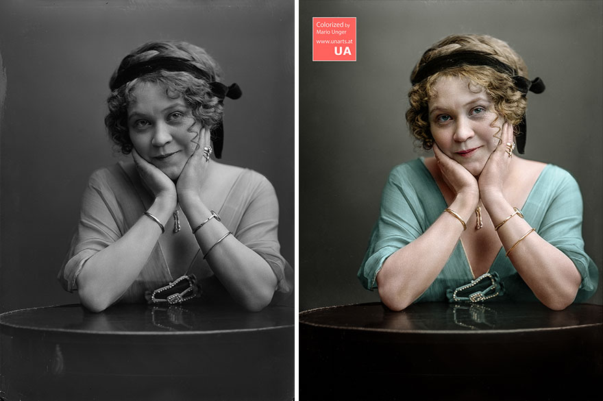 Actress And Singer Svea Textorius, 1910