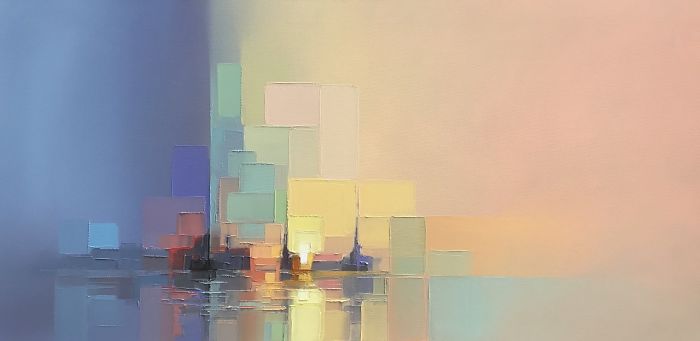 Artist Creates Modern Landscapes In His Unique Abstract Style (13 Pics)