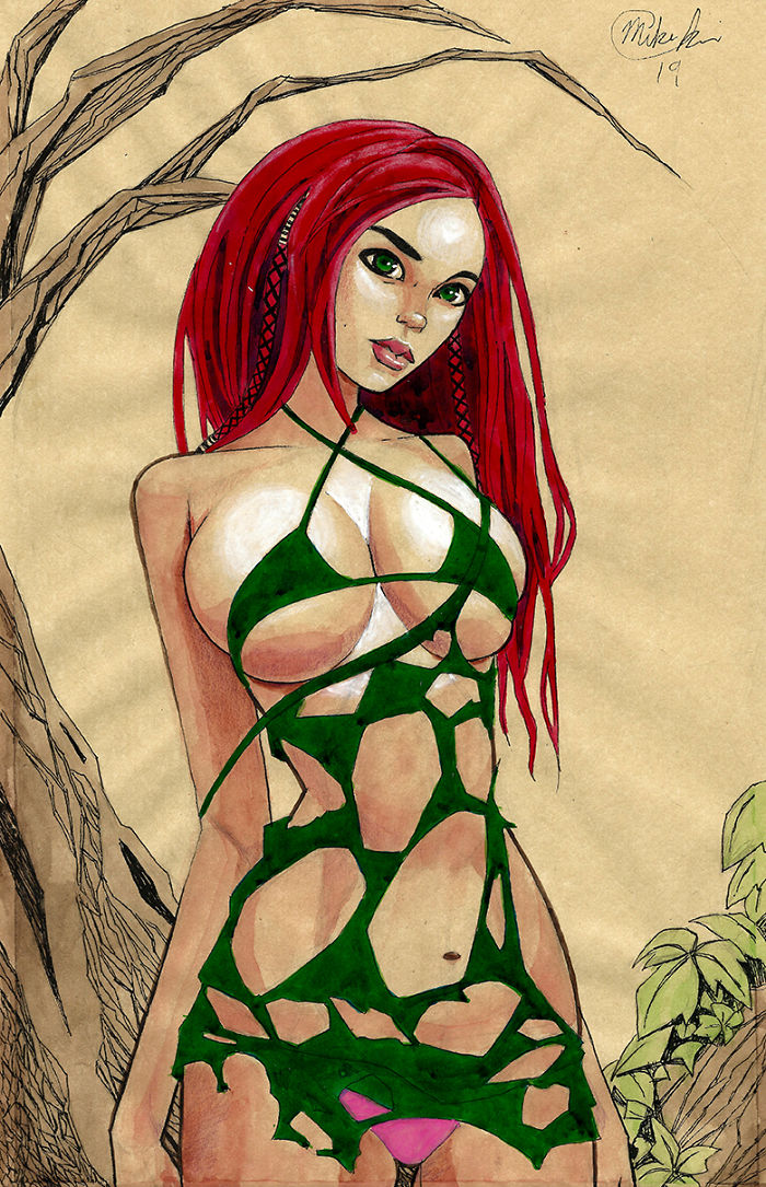 Dc Comics Pinup Girls