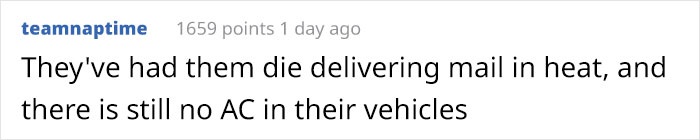 USPS Worker Cooks A Steak Inside His Truck To Showcase How Dangerously Hot His Work Conditions Are USPS Worker Cooks A Steak Inside His Truck To Showcase How Dangerously Hot His Work Conditions Are