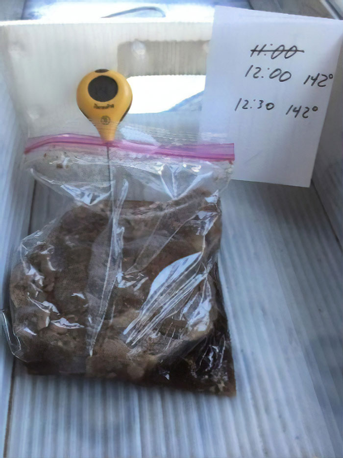 USPS Worker Cooks A Steak Inside His Truck To Showcase How Dangerously Hot His Work Conditions Are USPS Worker Cooks A Steak Inside His Truck To Showcase How Dangerously Hot His Work Conditions Are