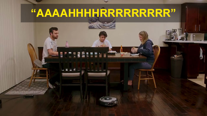 Someone Modified A Roomba To Curse When It Bumps Into Things And It's Hilarious Someone Modified A Roomba To Curse When It Bumps Into Things And It's Hilarious