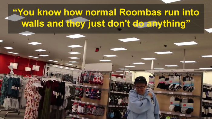 Someone Modified A Roomba To Curse When It Bumps Into Things And It's Hilarious
