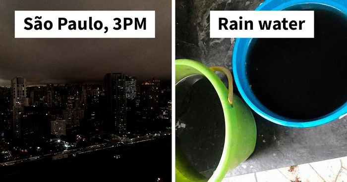 People Share Apocalyptic Photos Of Sao Paulo Which Went Pitch Black During Daytime From Amazon Fires