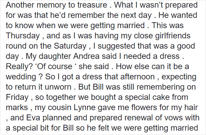 Sweet Man Suffering From Dementia Proposes To His 'Girlfriend' Who's Actually His Wife Of 12 Years Sweet Man Suffering From Dementia Proposes To His 'Girlfriend' Who's Actually His Wife Of 12 Years
