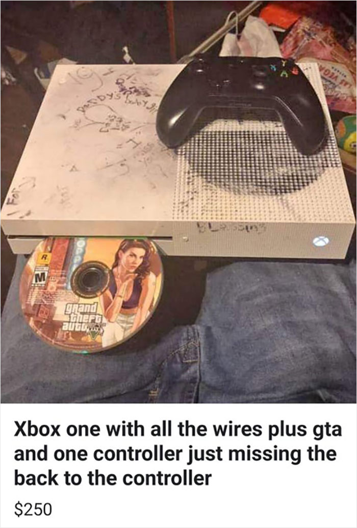 More Than Retail Price For My Custom "Bathroom Stall Art" Xbox One