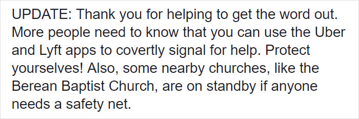 Uber Driver Gets Message Asking To Pretend To Be This Passenger's Boyfriend, Possibly Saves Her From An Assault