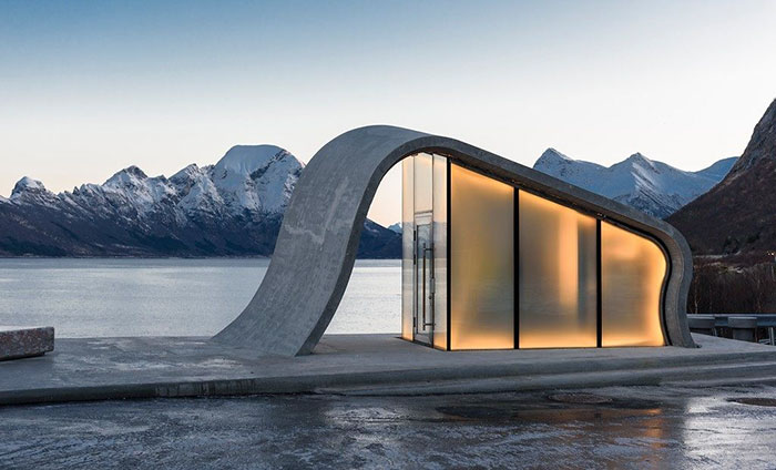Norway Creates Possibly The Most Beautiful Public Toilet In The World