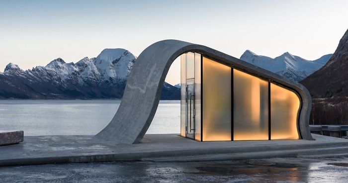 Norway Creates Possibly The Most Beautiful Public Toilet In The World