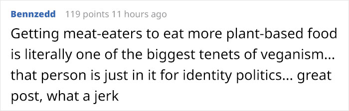 Person Shares A Conversation With An Aggressive Vegan Who Accused Them Of Appropriation Just Because They Enjoy Tofu Person Shares A Conversation With An Aggressive Vegan Who Accused Them Of Appropriation Just Because They Enjoy Tofu