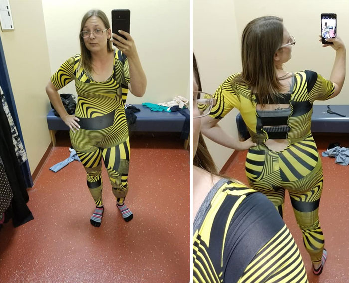 I Went To Goodwill To Look For An Alarm Clock For My Kid And She Saw This And Said, "Mom, Its Bumblebee, You Have To Try It On". So I Did! Then She Said, "It Fits, You Gotta Get It"