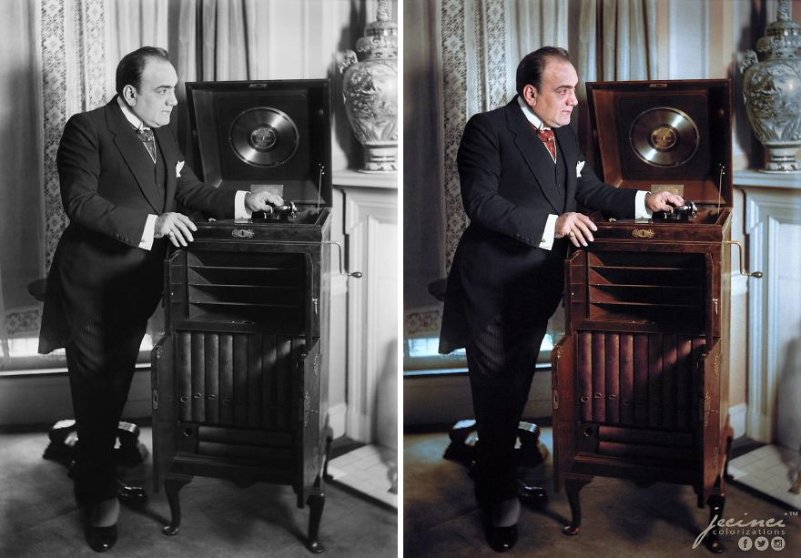 Enrico Caruso, 1918