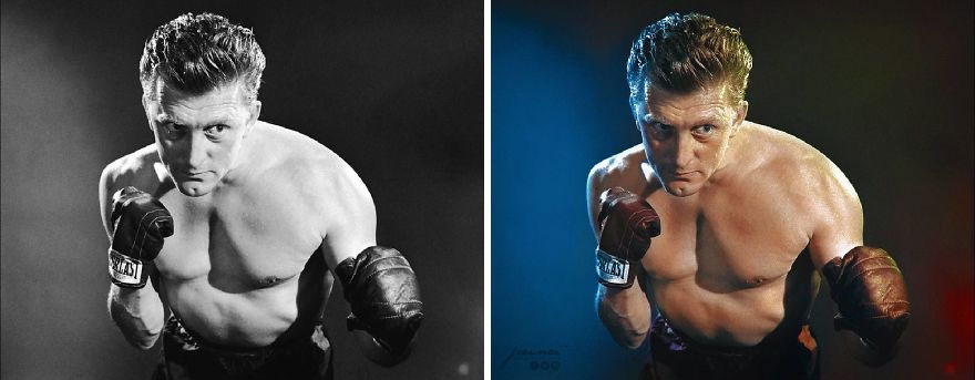 Kirk Douglas As Michael Midge Kelly In "Champion", 1949