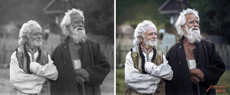Two Romanian Peasants, 1928