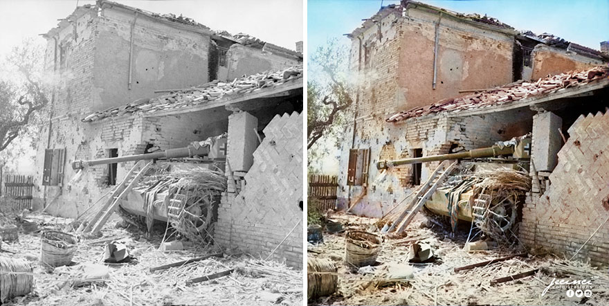 Abandoned WW2 German Panzer Pzkpfw IV
