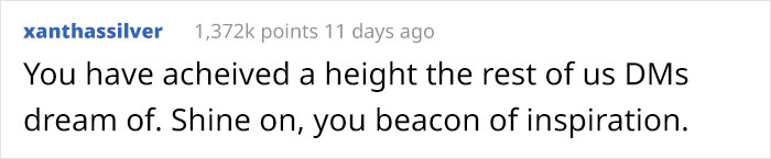 Dungeon Master Shares How He Helped His Friend's Daughter Sleep After She Called Him "Dumb Dumb" Dungeon Master Shares How He Helped His Friend's Daughter Sleep After She Called Him "Dumb Dumb"
