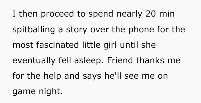 Dungeon Master Shares How He Helped His Friend's Daughter Sleep After She Called Him "Dumb Dumb" Dungeon Master Shares How He Helped His Friend's Daughter Sleep After She Called Him "Dumb Dumb"